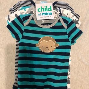 Boys 3 pack bodysuits